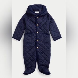 Ralph Lauren Hooded quilted Barn Bunting